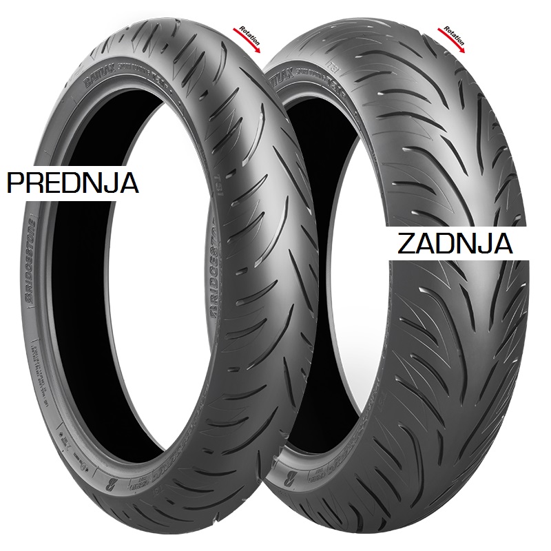 120/70 R17 58H BATTLAX T31 PREDNJA