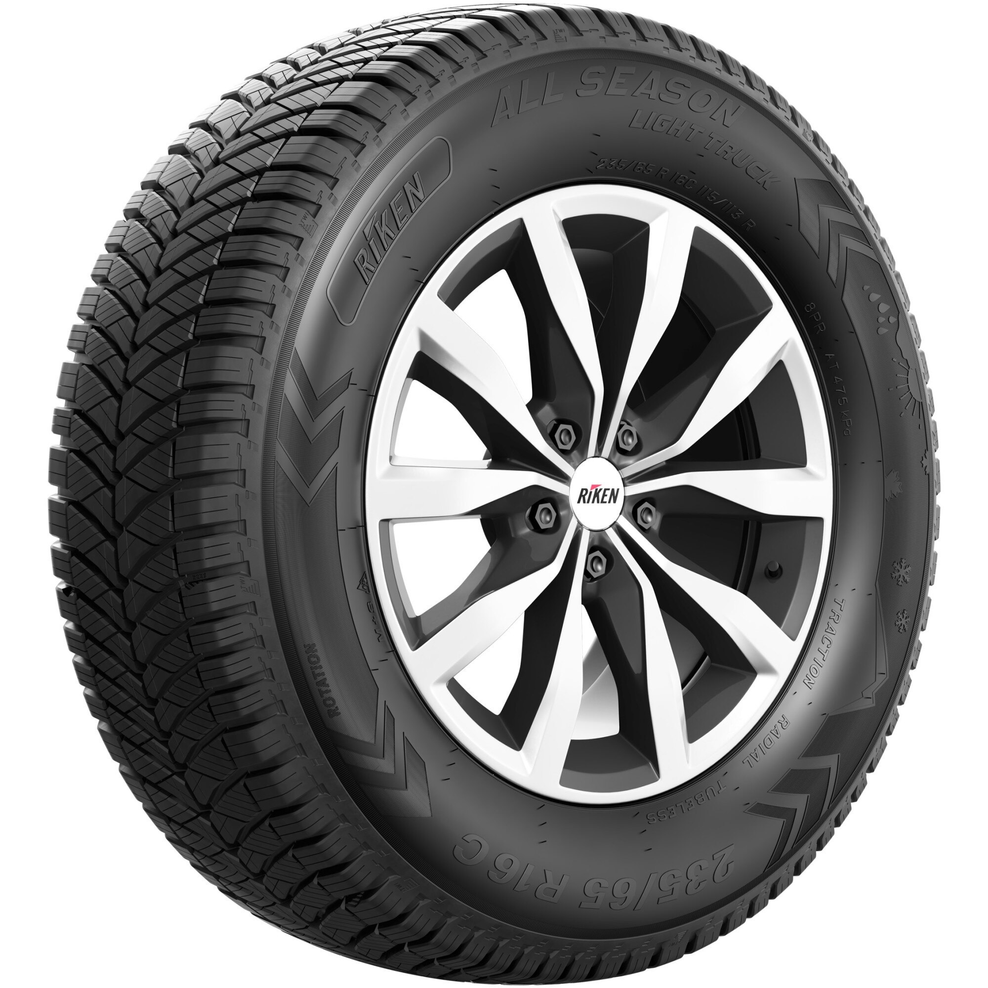 215/65 R16C 109/107T  ALL SEASON LIGHT TRUCK